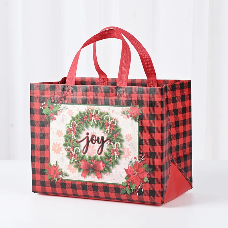 Christmas Cute Christmas Tree Wreath Elk Nonwoven Party Festival Gift Wrapping Supplies