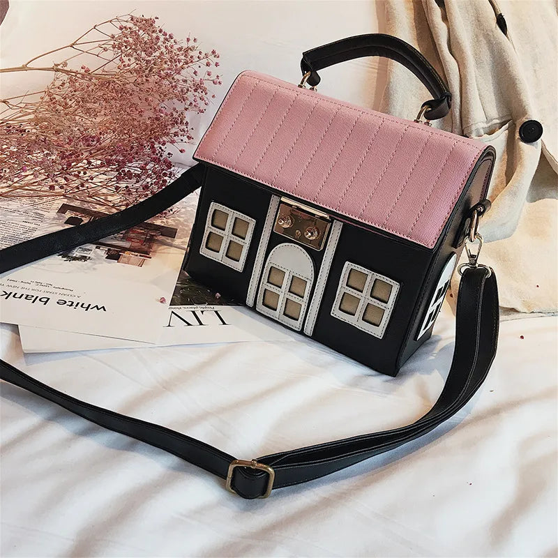 medium pu leather square bag shoulder bags