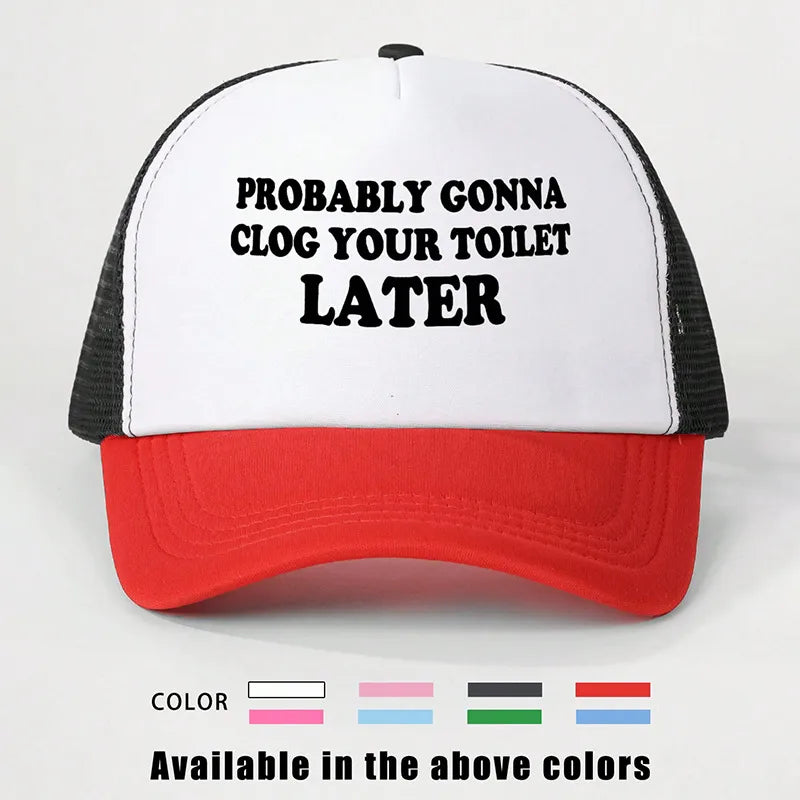 Women's Vacation Classic Style Letter English Letters Curved Eaves Baseball Cap