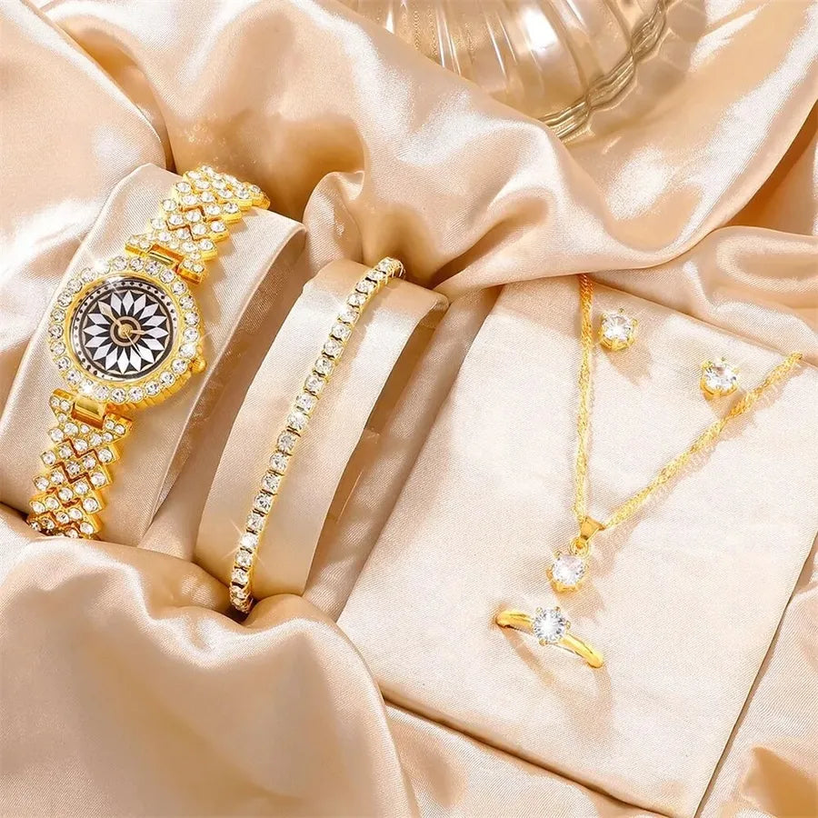 Cute Lady Sweet Butterfly Single Folding Buckle Quartz Women's Watches