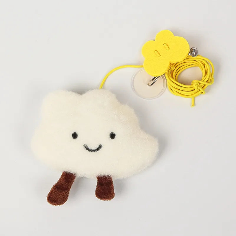 classic style plush color block pet toys