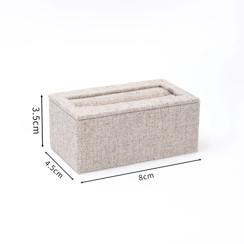 1 Piece linen Elegant Retro Geometric Solid Color Jewelry Display Jewelry Rack