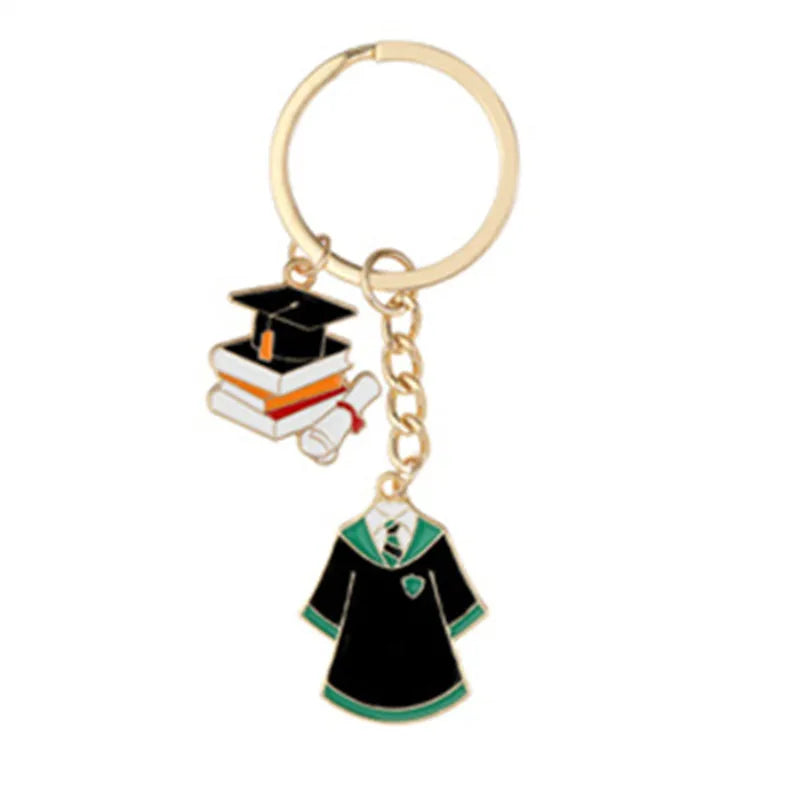 1 Piece Modern Style Simple Style Book Alloy Stamping Stoving Varnish Plating Unisex Screw Clasp Closure Keychain