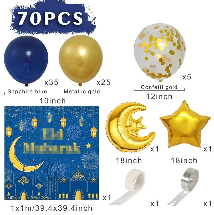 Cute Star Moon Aluminum Film Party Festival Balloons Party Supplies Balloons 1 Set