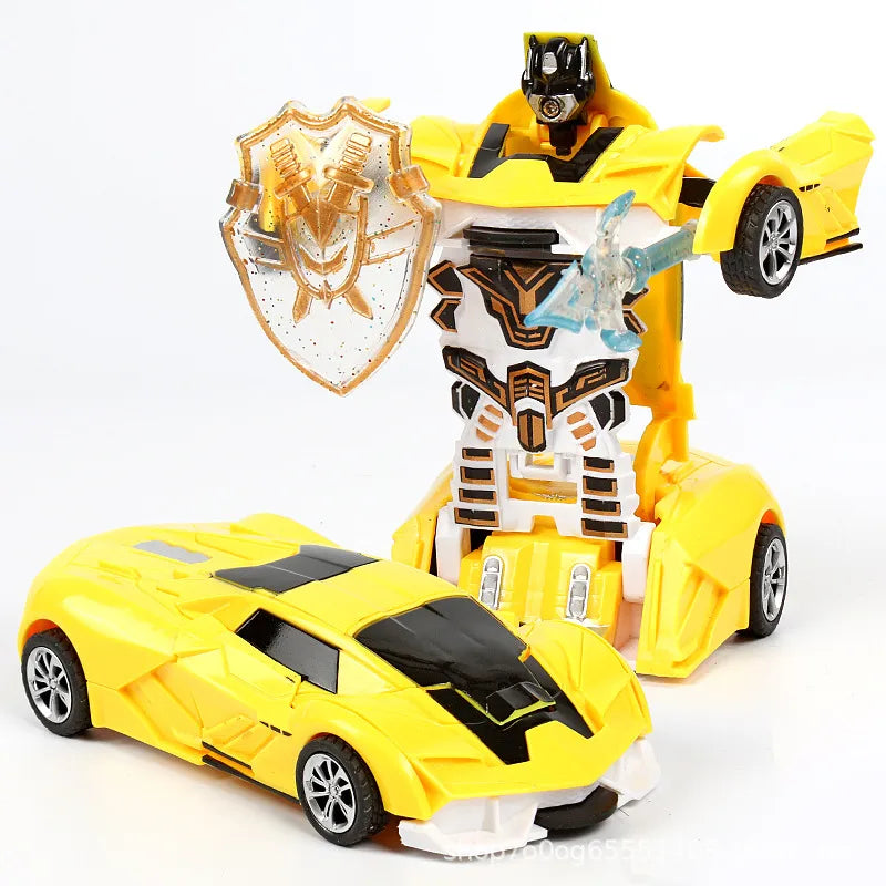children's collision creative fashion leisure deformation car toys