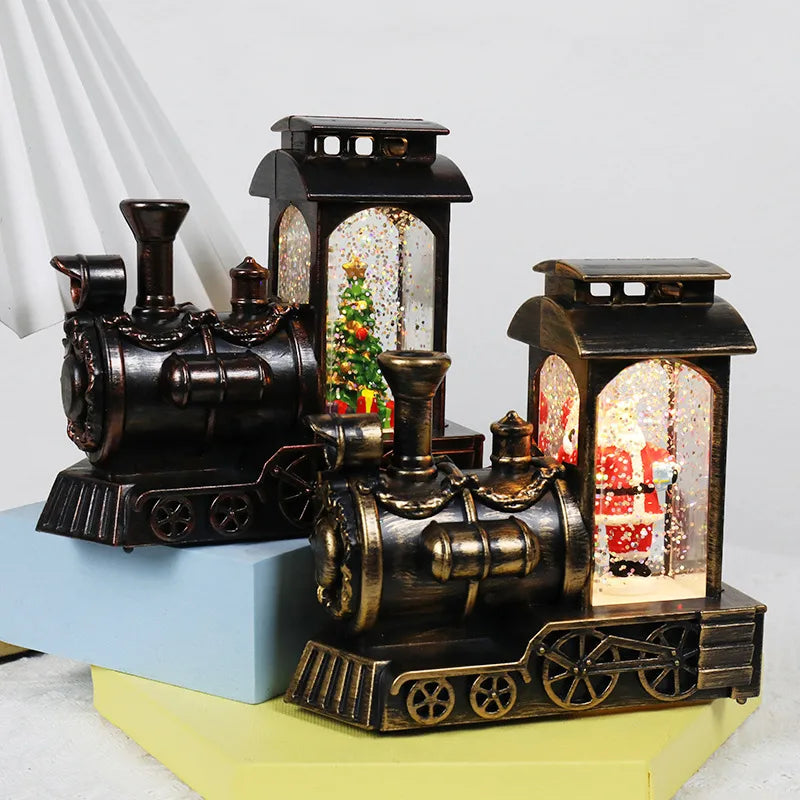 Christmas Cartoon Style Santa Claus Snowman Plastic Indoor Party Festival Ornaments