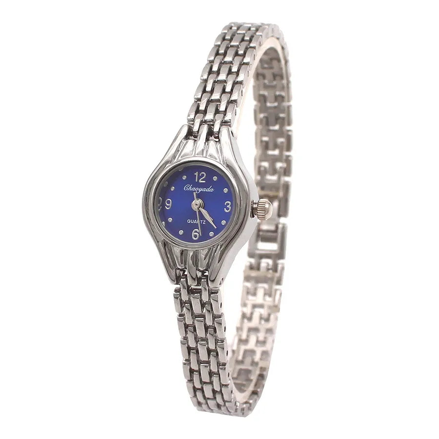 Casual Round Buckle Quartz Watch Women's Watches