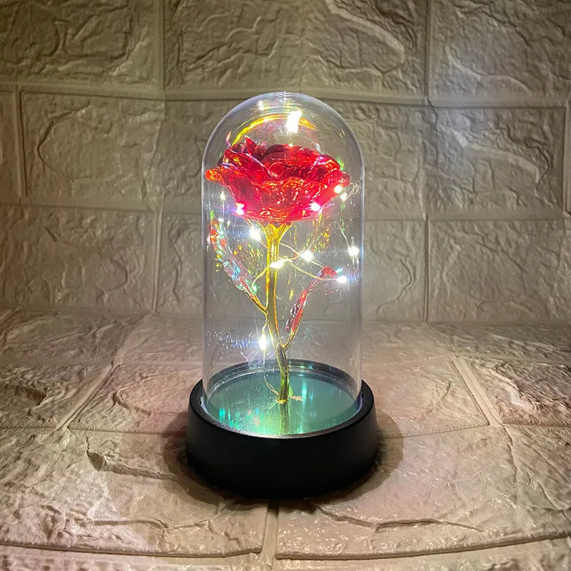 valentine's day romantic pastoral flower plastic party festival preserved flower