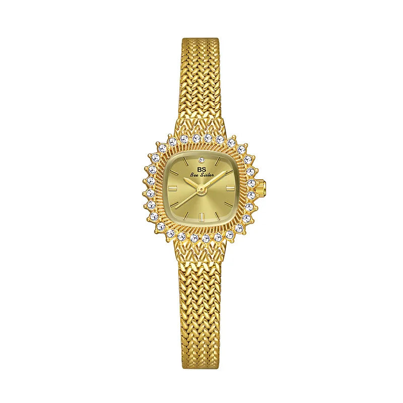 Simple Style Classic Style Solid Color Single Folding Buckle Quartz Women's Watches