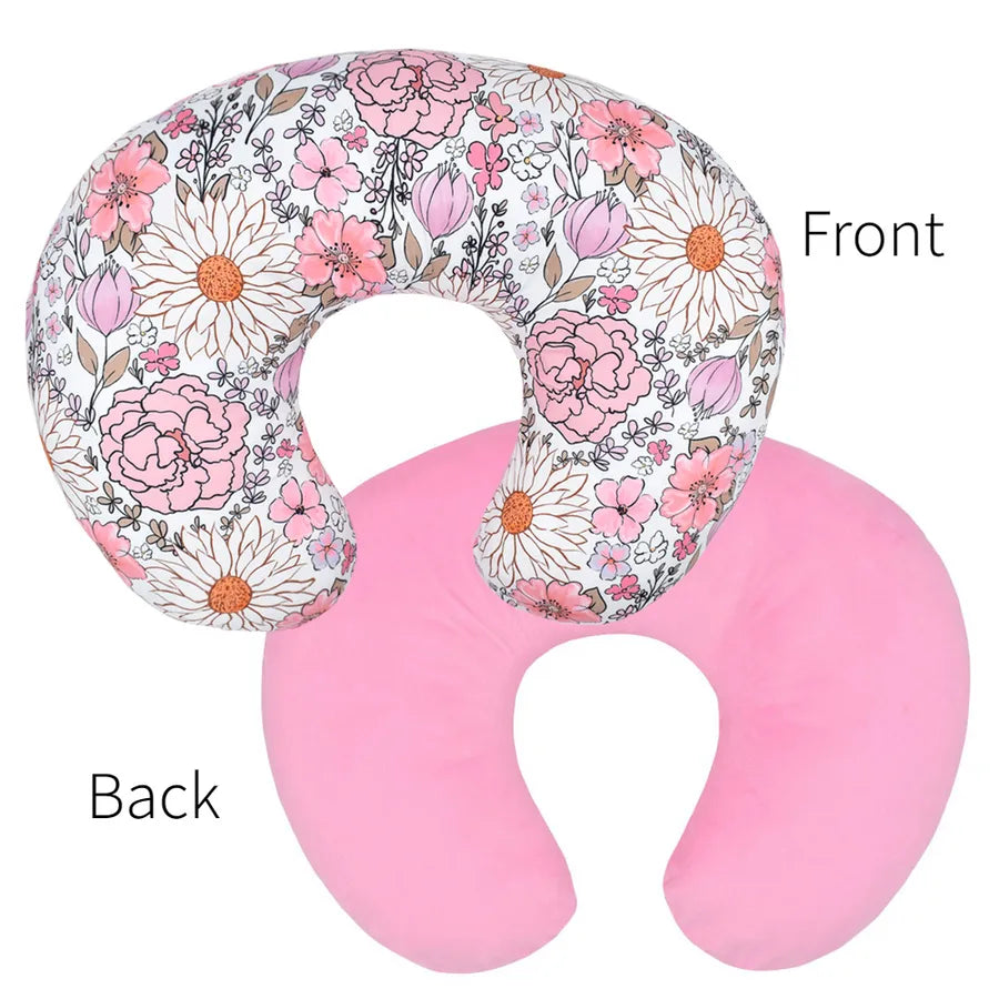 baby feeding pillow pillowcase elastic U-shaped lactation pillowcase autumn and winter detachable pillowcase lactation pregnant woman pillow