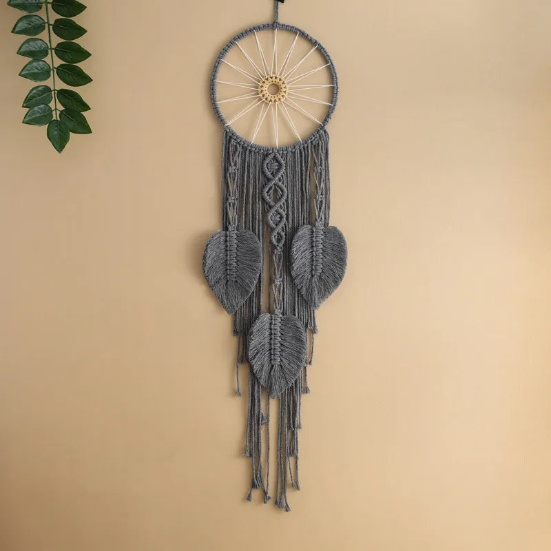 Ethnic Style Dreamcatcher Wood cotton rope Iron Tapestry Wall Art