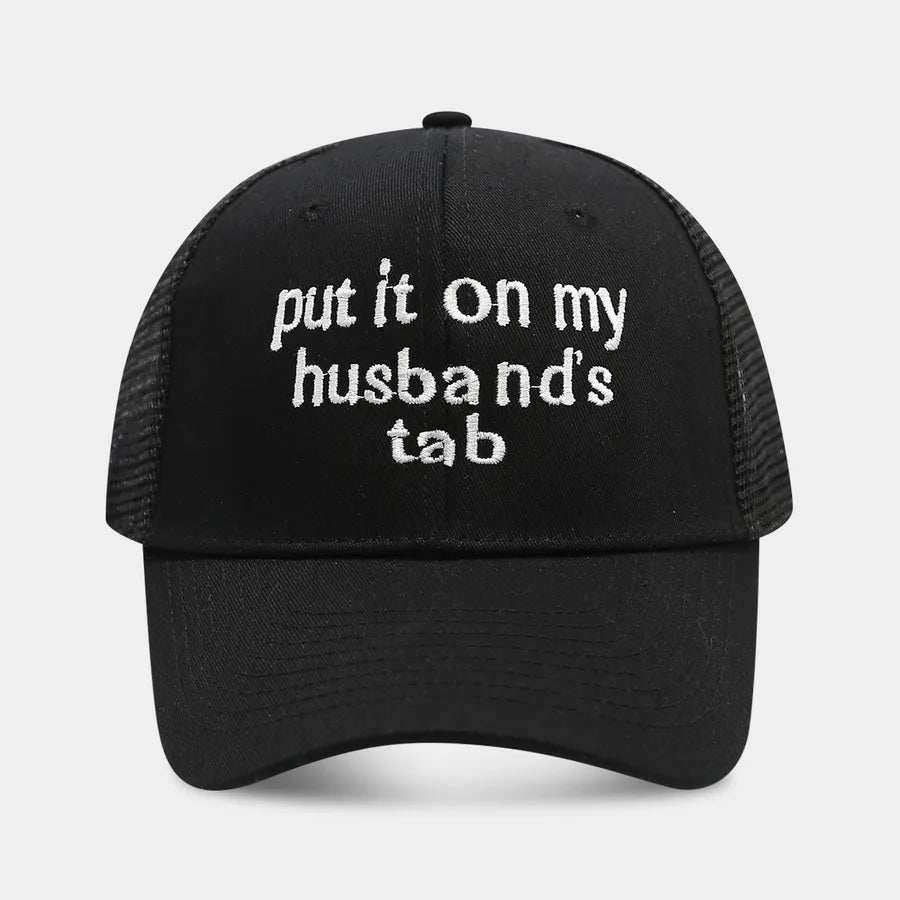 Unisex Casual Simple Style Streetwear Slogan Embroidery Curved Eaves Baseball Cap