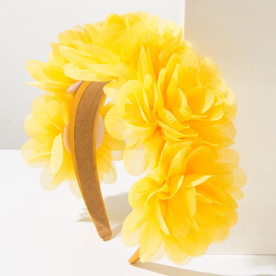 Elegant Cute Retro Women's Flower Cloth Hair Band