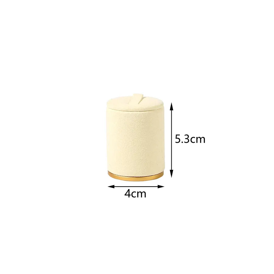 Creative combination jewelry rack metal White Suede jewelry rack ring necklace bracelet pendant shooting props