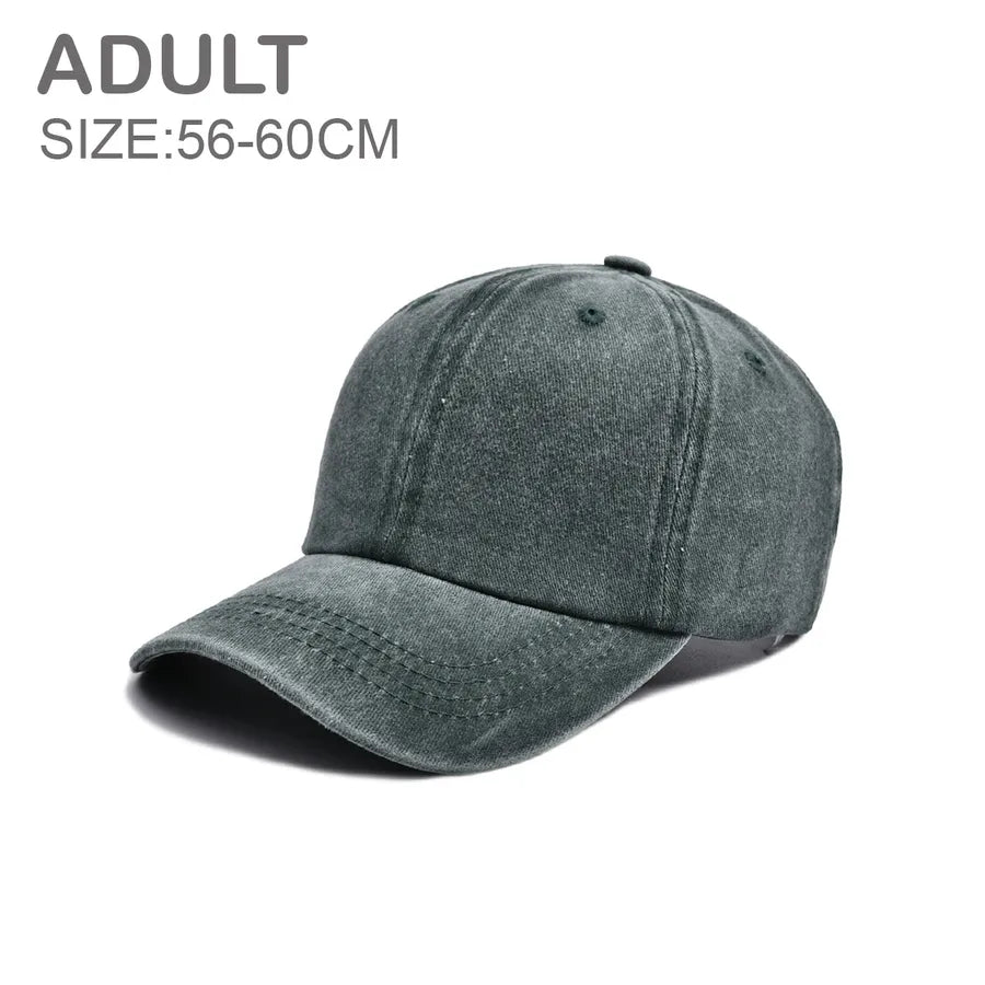 Children Unisex Streetwear Solid Color Baseball Cap