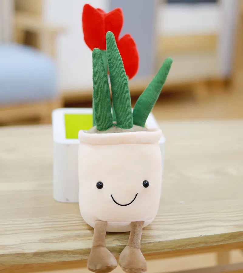 Stuffed Animals & Plush Toys Potted Plant PP cotton Toys