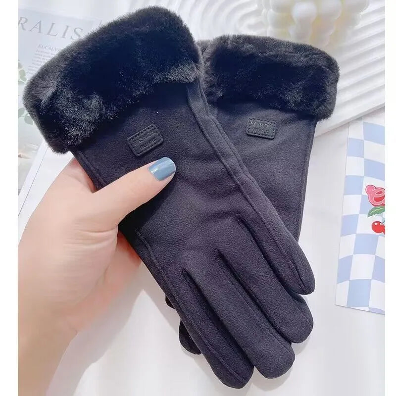 Women's Casual Elegant Simple Style Solid Color Gloves
