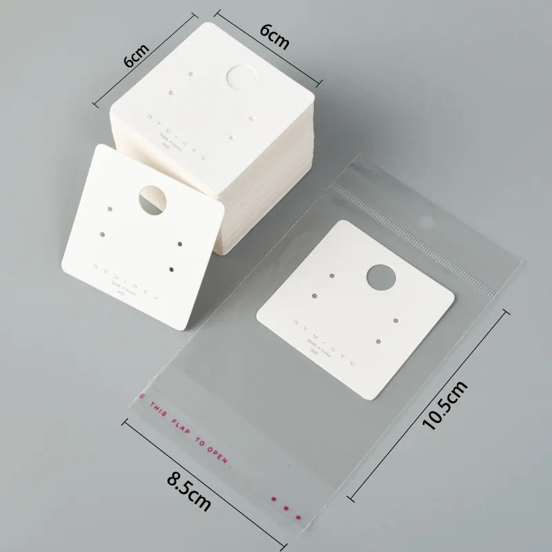 basic letter solid color paper printing jewelry accessories 1 piece