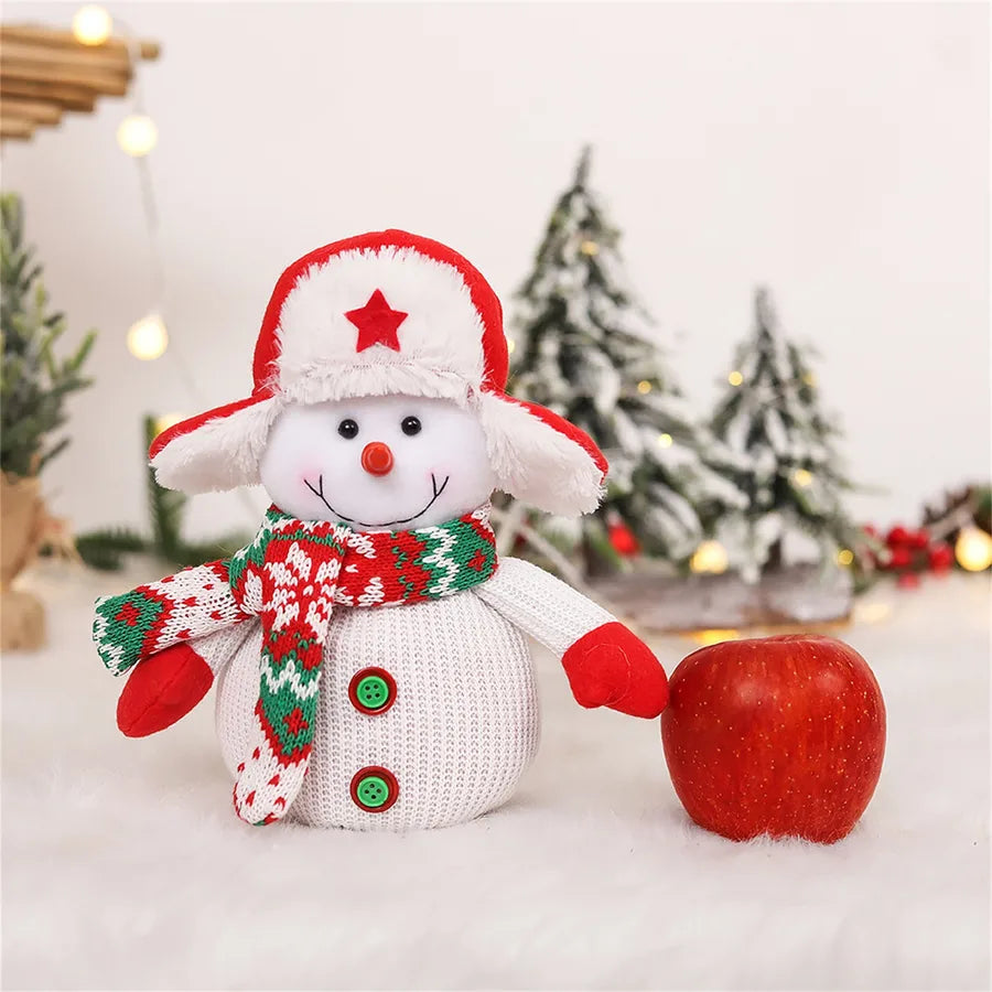Christmas Simple Style Classic Style Santa Claus Festival Ornaments Decorative Props Gift Wrapping Supplies