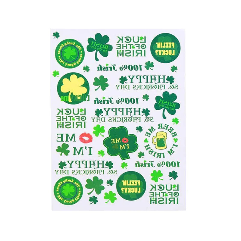 Christmas Easter New Year Shamrock Letter Party Costume Props