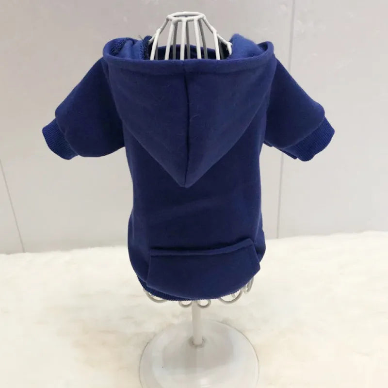 british style cotton solid color pet clothing