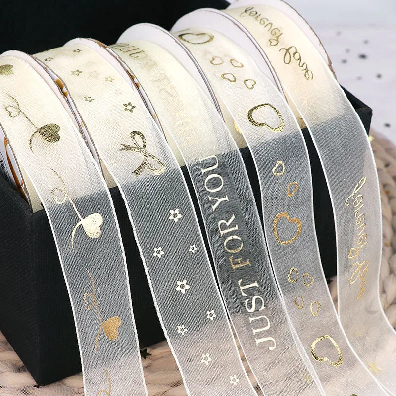 Casual Elegant Simple Style Letter Polyester Wedding Banquet Birthday Party Supplies Gift Wrapping Supplies 1 Roll