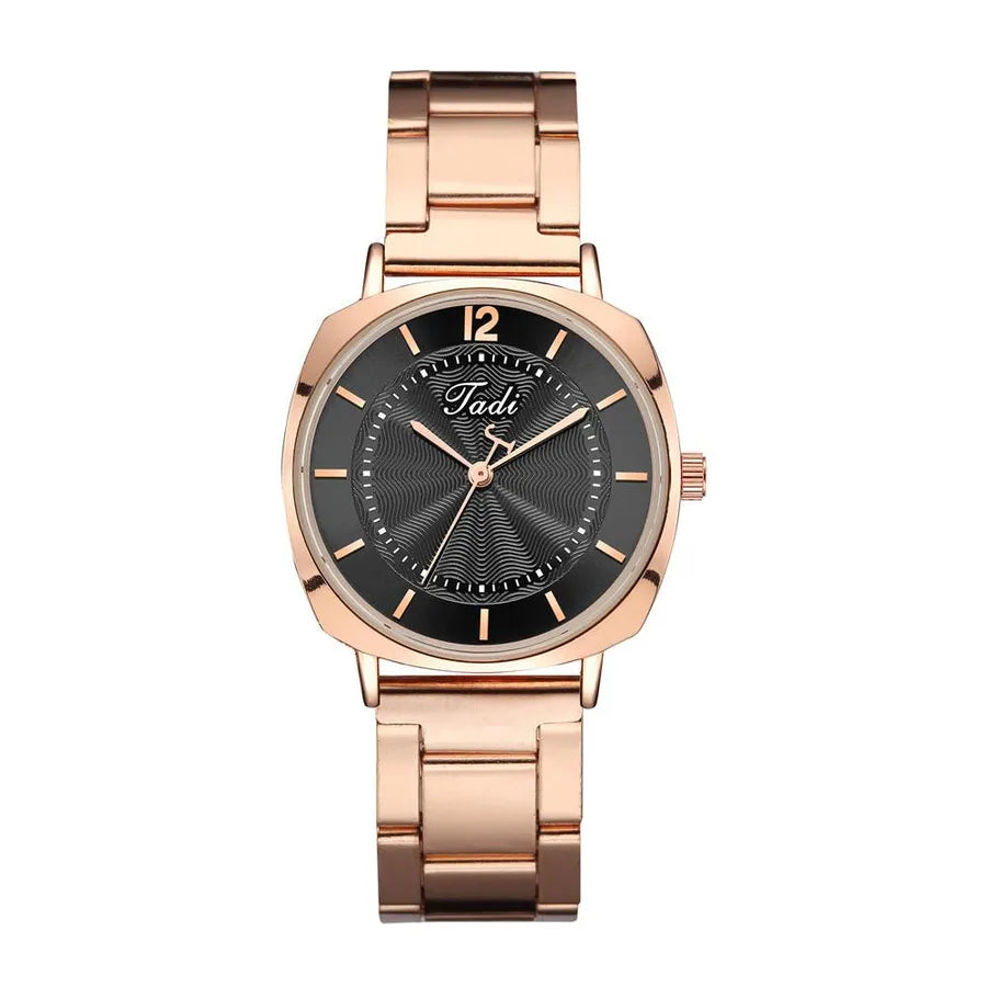 fashion simple satin quartz steel band watch hot sale ladies watch explosion models watch female watch