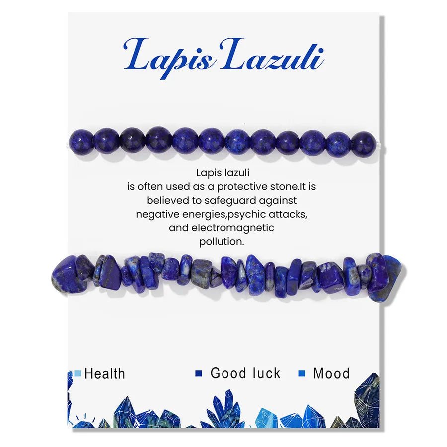 Elegant Geometric natural stone Crystal Bracelets In Bulk