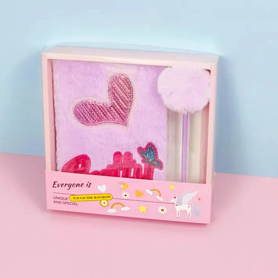 1 Piece 1 Set Letter Red Heart Learning Paper Cute Notebook