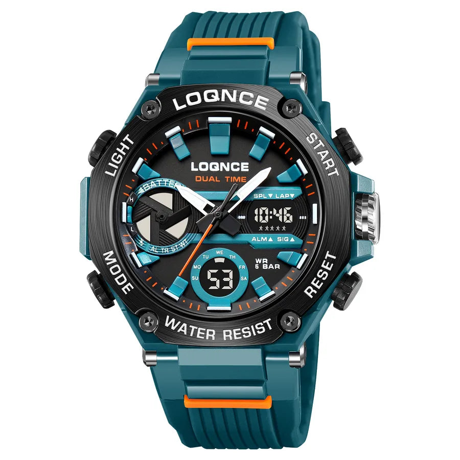 modern style solid color electronic men's watches