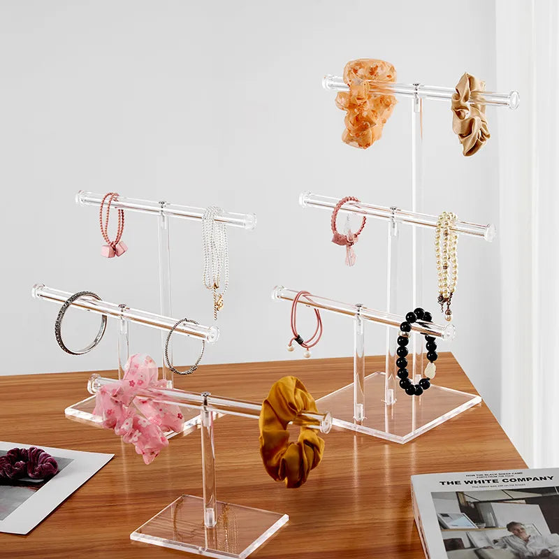 1 Piece Arylic Elegant Simple Style Geometric Jewelry Display Jewelry Rack
