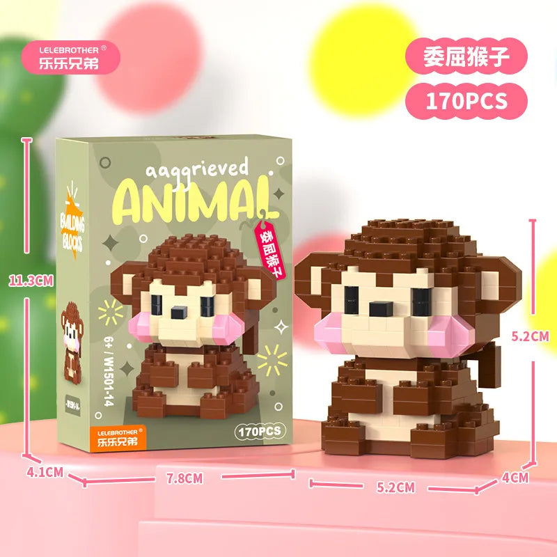 Kids(7-16Years) Children Unisex Animal ABS Building Toys Learning & Education Toys
