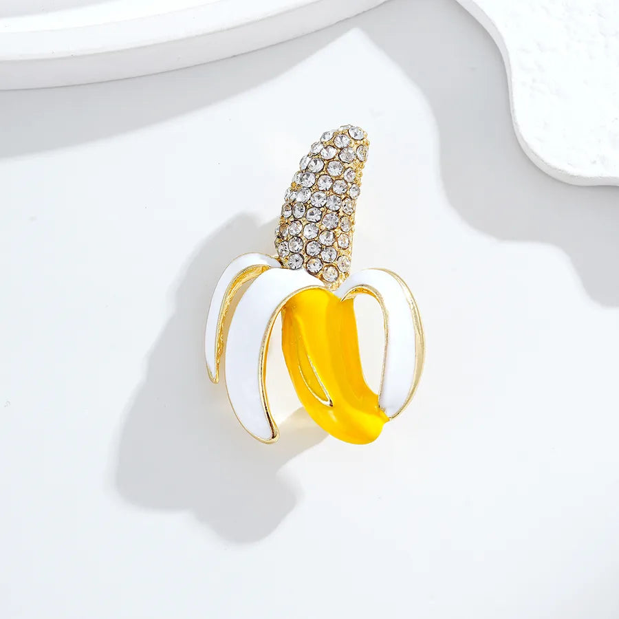 Fashionable Vintage Pearl Glazed Basket Brooch Pin Trendy Bouquet Brooch Pins Alloy Jewelry Accessory For Men And Women