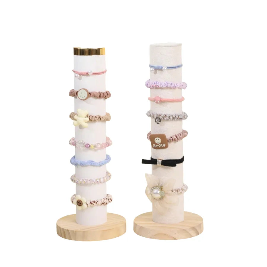 Head Rope Hair Ring Storage Rack Vertical Bracelet Bracelet Jewelry Counter Display Props Cylindrical Jewelry Rack  Hair