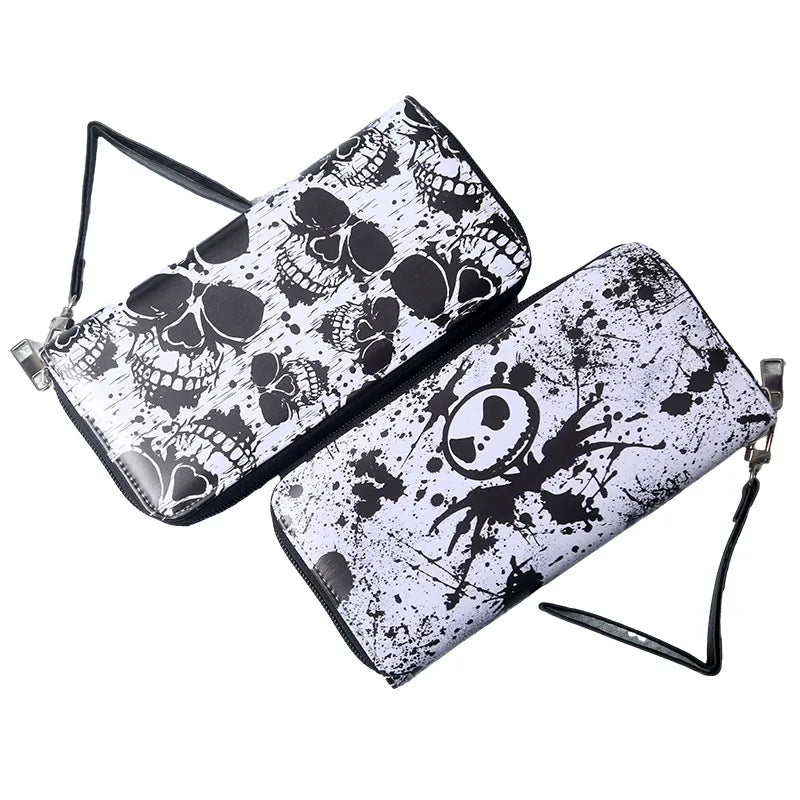 unisex cartoon pvc zipper wallets