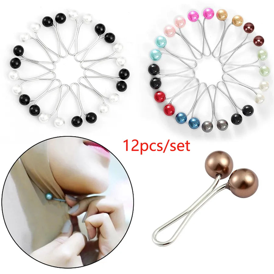 Women's Elegant Geometric Resin Iron Scarf Ring