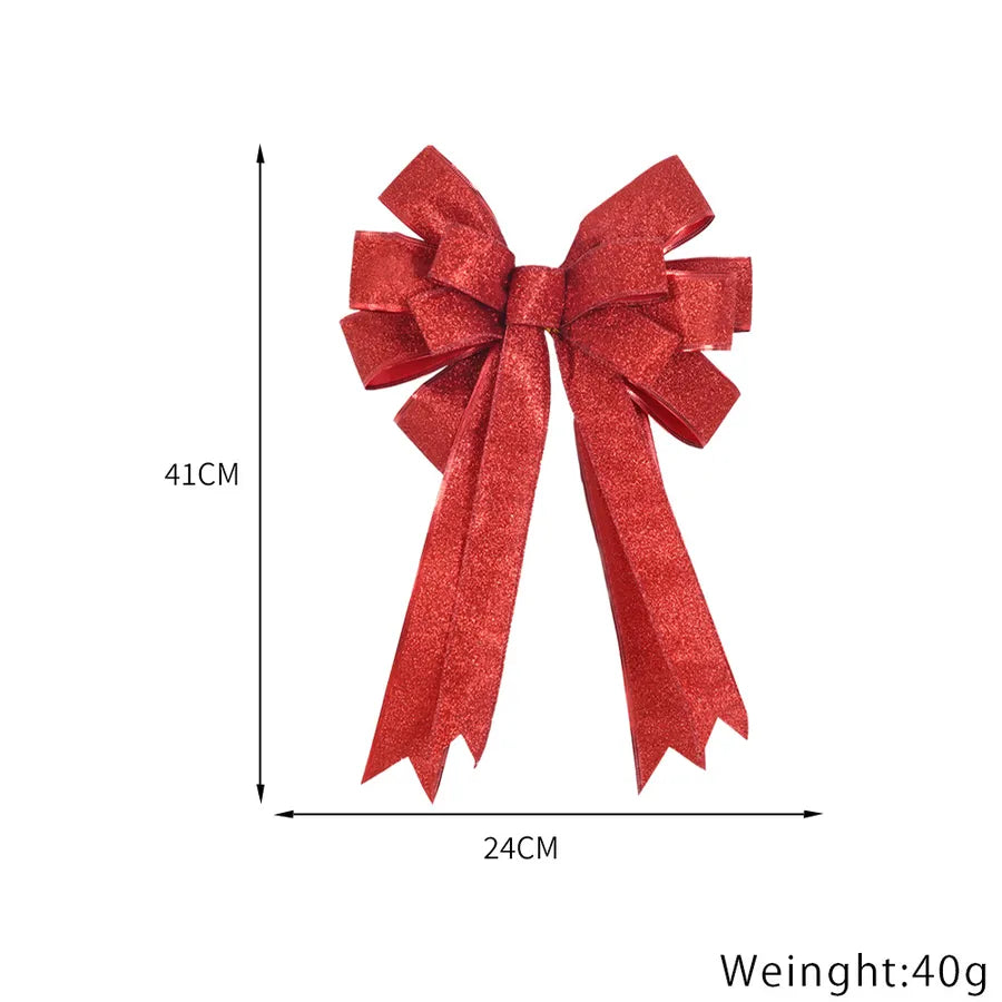 Christmas Cute Exaggerated Bow Knot Indoor Party Festival Decorative Props
