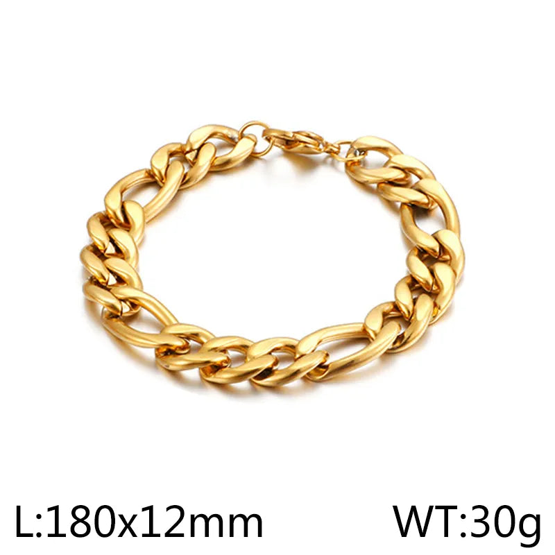 Wholesale Jewelry Simple Style Geometric Solid Color Titanium Steel 18K Gold Plated Polishing Plating Jewelry Set
