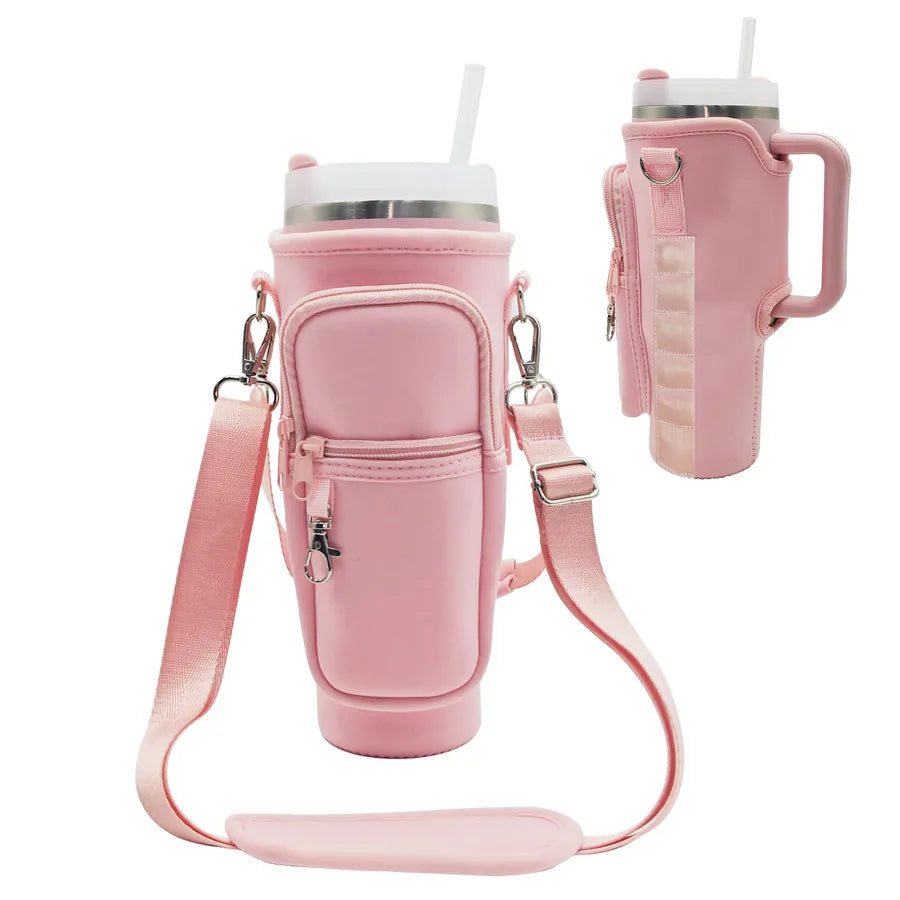 Casual Solid Color Cloth Cup Sleeves 1 Piece