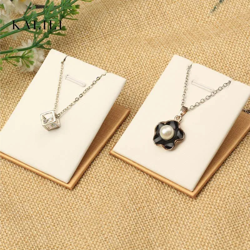 Jewelry Display Bread Tray Necklace Counter Display Storage Artistic Style Printed Material Jewelry Showcase Stand Holder