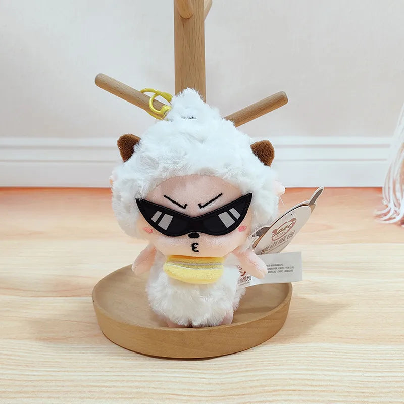 Genuine Pleasant Goat plush toy beautiful sheep doll lazy sheep pillow gift leg clip doll children's toy