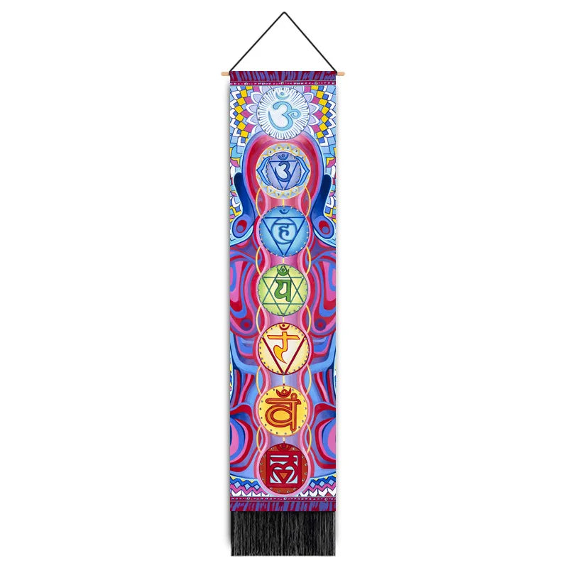 Nordic Style Printing cotton and linen Tapestry Wall Art