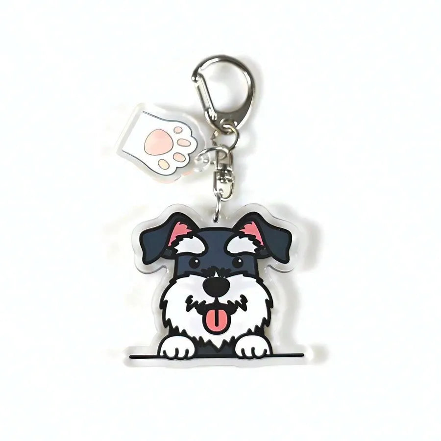 Cute Animal Arylic Keychain