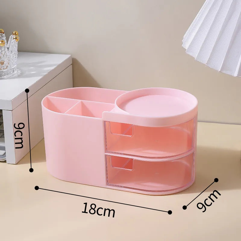 Solid Color PS Plastic Simple Style Storage Box