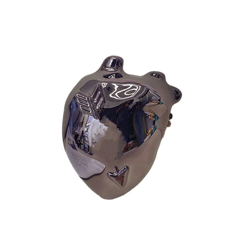 Women's Small Arylic Heart Streetwear Heart-shaped Lock clasp Crossbody Bag