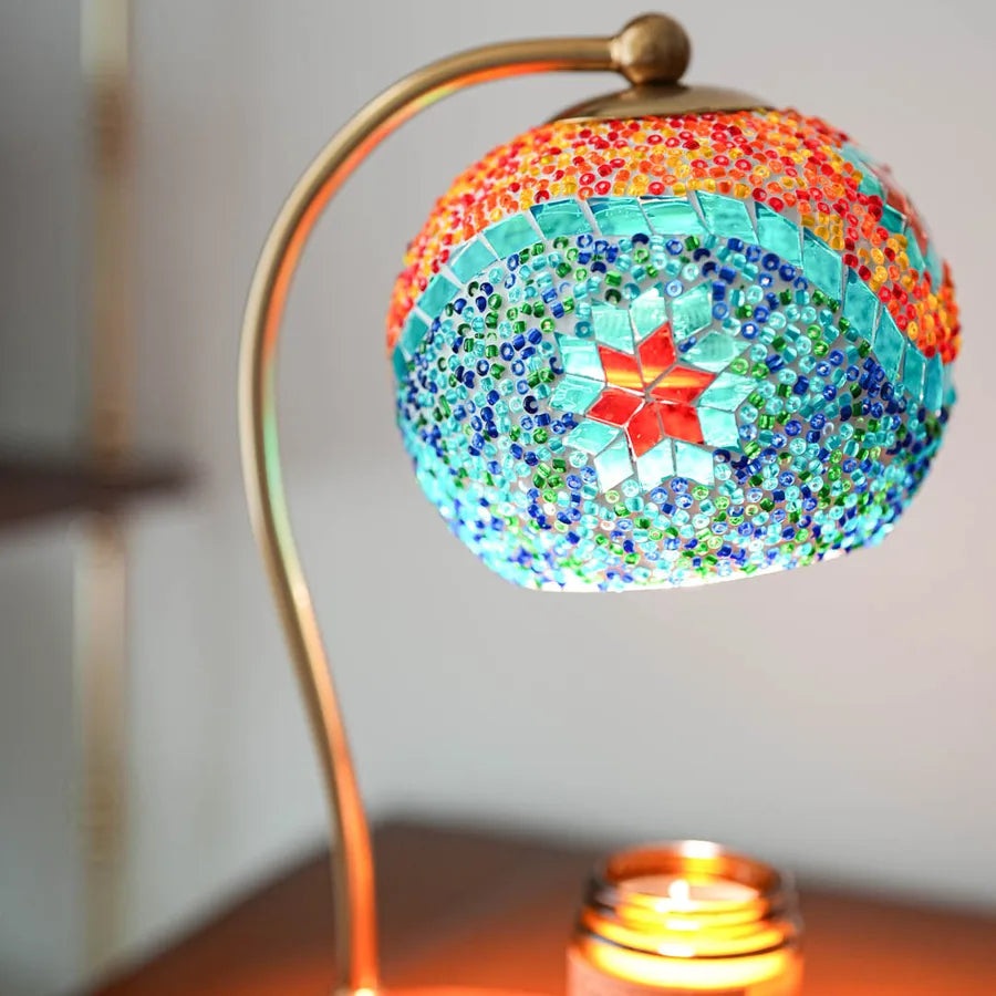 Classic Style Geometric Wood Table Lamp Lighting Accessories