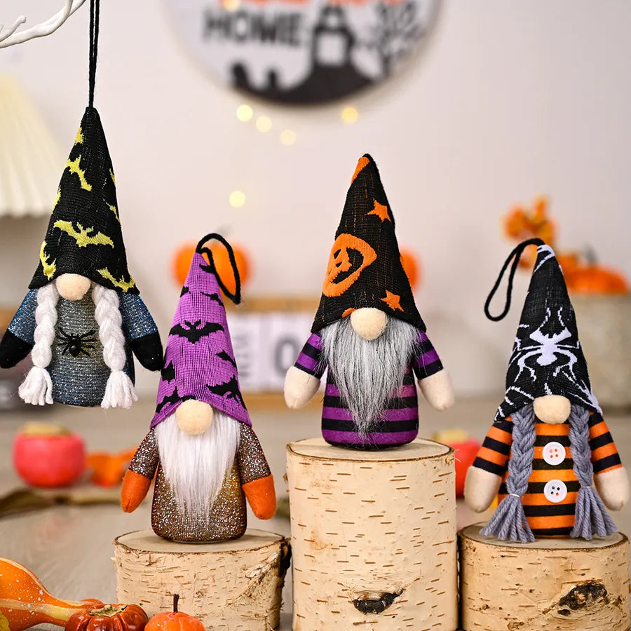 halloween pumpkin bat cloth party rudolph doll