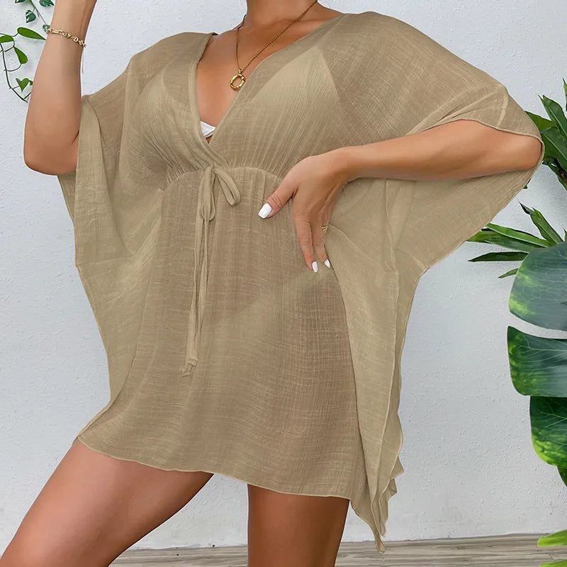 Women's Solid Color Elegant Sexy Cover Ups