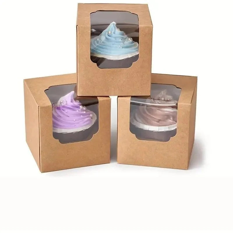 Bakery Packaging Muffin Box Paper Cup Cake Box Egg Tart Box Snowy Bride Packaging Box Cake Packaging Box Western Pastries Dessert
