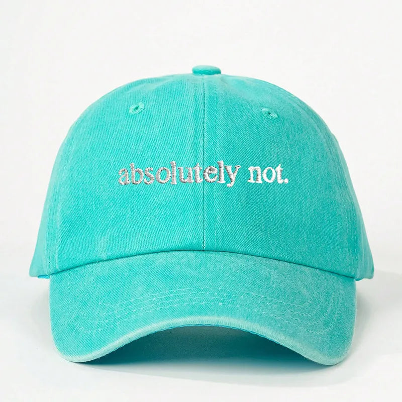 Women's Elegant Lady Letter Curved Eaves Baseball Cap